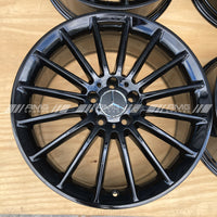 CLA45/A45 wheels refurbished gloss black A1764010502