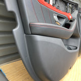 W205 C63s AMG inside door card trim set RED