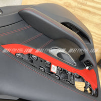 W205 C63s AMG inside door card trim set RED