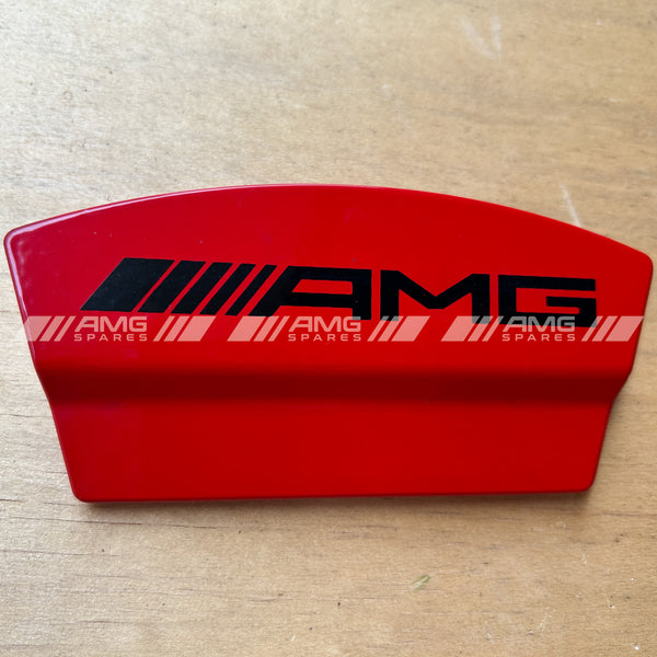 W205 C63s rear brake caliper cover trim AMG logo