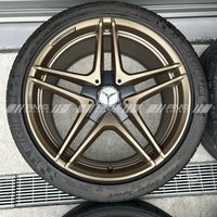 C63s Sedan AMG W205 wheels A2054011900 A2054012000 BRONZE