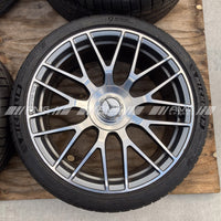 C63s Sedan Silver W205 AMG wheels A2054011700 A2054011800